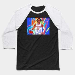 Jalen Brunson Painting Baseball T-Shirt